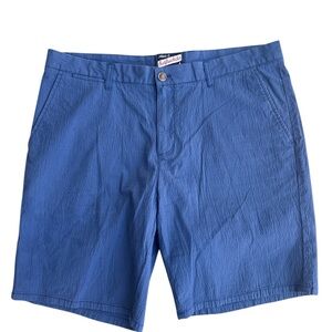 Johnnie-O Men's Blue Seersucker Golf Shorts size 36